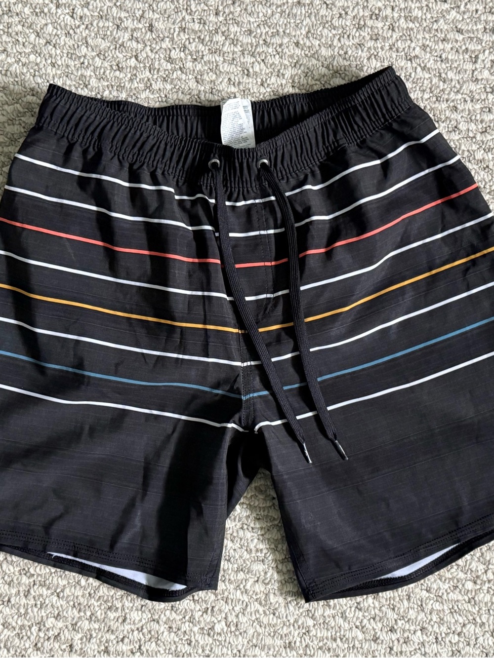 Quiksilver Volley Shorts with Multicolor Stripes
